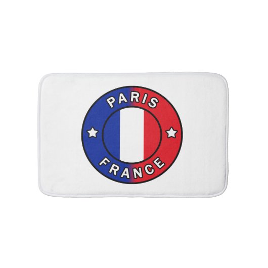Tapis De Bain Paris France (Devant)