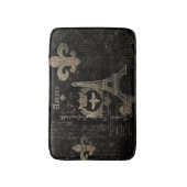 Tapis De Bain Paris : La Tour Eiffel (Devant (Vertical))