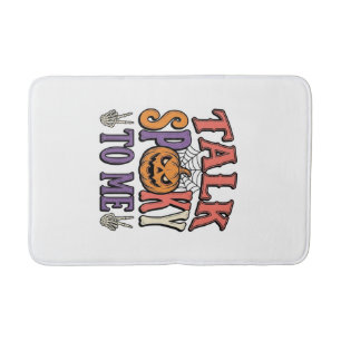 Tapis De Bain Parle Fantôme À Moi Vintage Halloween Chemise Desi