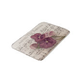 Tapis De Bain Parmi Les Pansies (Angle)