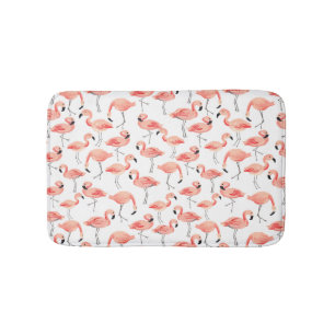 Tapis De Bain Partie de Flamant rose