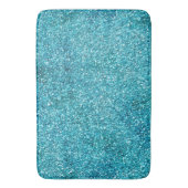 Tapis De Bain Parties scintillant Aqua Glitz (devant Vertical)