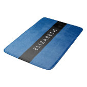 Tapis De Bain Parties scintillant bleue, Arrière - plan Parties (Angle)