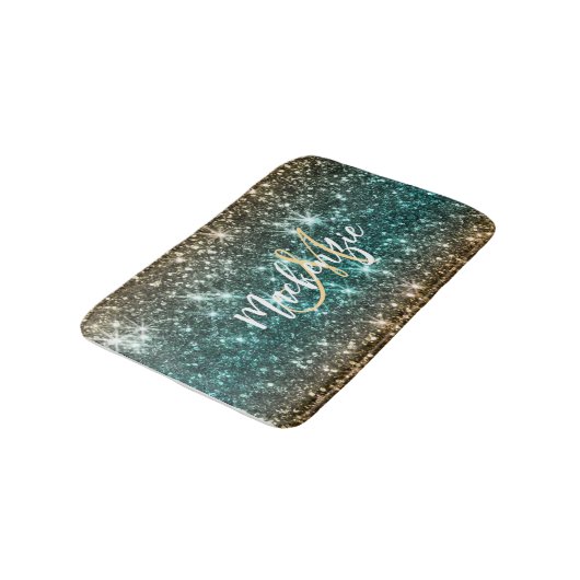 Tapis De Bain Parties scintillant colorée (Angle)