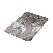 Tapis De Bain Parties scintillant d'Agate de marbre liquide Glam (Angle)