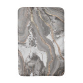 Tapis De Bain Parties scintillant d'Agate de marbre liquide Glam (Devant (Vertical))