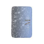 Tapis De Bain Parties scintillant d'argent mignonne (Devant (Vertical))