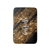 Tapis De Bain Parties scintillant d'or (Devant (Vertical))