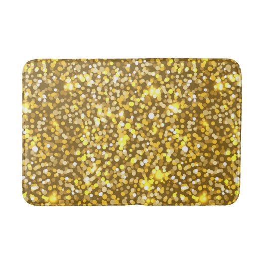 Tapis De Bain Parties scintillant d'or (Devant)