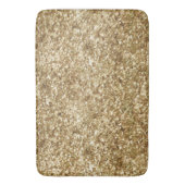 Tapis De Bain Parties scintillant Gold Confetti (devant Vertical)
