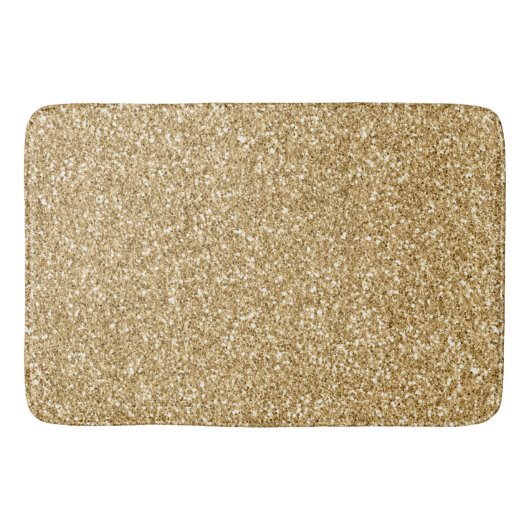 Tapis De Bain Parties scintillant Gold Glitz (Devant)