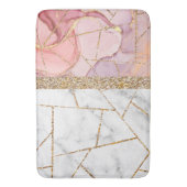 Tapis De Bain Parties scintillant intérieure de luxe en marbre (devant Vertical)