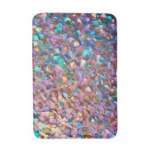 Tapis De Bain Parties scintillant Moderne Opal Collection Hologr (Devant (Vertical))
