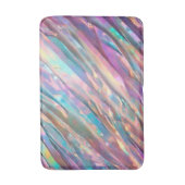 Tapis De Bain Parties scintillant Opal Holographique Collection (Devant (Vertical))