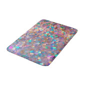 Tapis De Bain Parties scintillant Opal Moderne Collection Hologr (Angle)