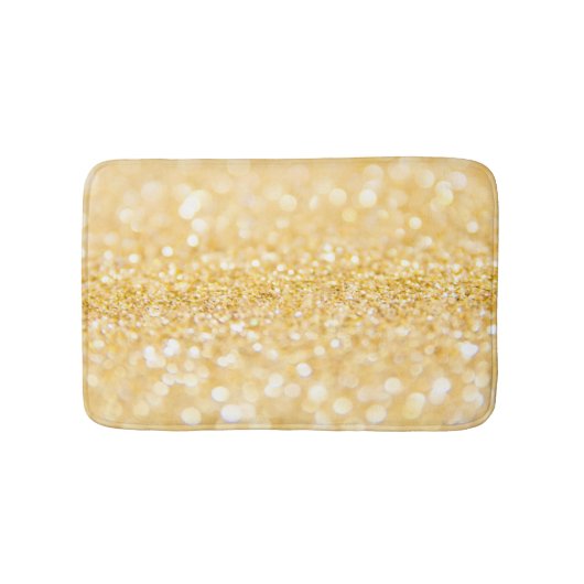 Tapis De Bain Parties scintillant Or Avec Étincelles (Devant)