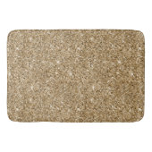 Tapis De Bain Parties scintillant or en bronze chic (Devant)