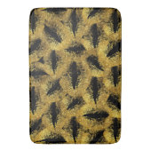 Tapis De Bain Parties scintillant or lèvres #2 (devant Vertical)