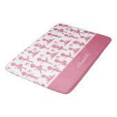 Tapis De Bain Parties scintillant rose Fille Ballerina Salle de (Angle)