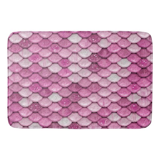 Tapis De Bain Parties scintillant rose Iridescente Éclairage de (Devant)