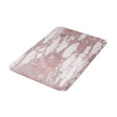 Tapis De Bain Parties scintillant rose or rose brillant marbre b (Angle)