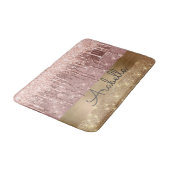 Tapis De Bain Parties scintillant Rose Rose Gold Drivers Nom per (Angle)