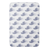 Tapis De Bain Parties scintillant Unicorne violette (devant Vertical)