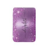 Tapis De Bain Parties scintillant violette (Devant (Vertical))