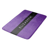 Tapis De Bain Parties scintillant violette, Arrière - plan Parti (Angle)