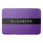 Tapis De Bain Parties scintillant violette, Arrière - plan Parti (Devant)