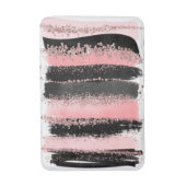 Tapis De Bain Parties scintillantes roses de Faux d'or de (Devant (Vertical))