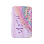 Tapis De Bain Partition violette Colorsplastie Petit Mat Bain (Devant (Vertical))