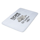 Tapis De Bain Pas aujourd'hui, pas demain - Chat endormi (Angle)