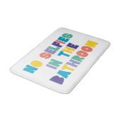 Tapis De Bain PAS DE SELFIES DANS LES TOILETTES Amusant (Angle)