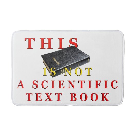 Tapis De Bain Pas la science (Devant)