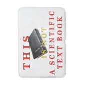 Tapis De Bain Pas la science (Devant (Vertical))