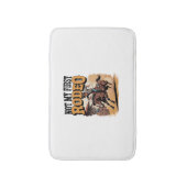 Tapis De Bain Pas mon premier Rodeo Horse pays Western (Devant (Vertical))