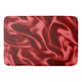 Tapis De Bain Passion Rouge Romantique Faux Satin (Devant)