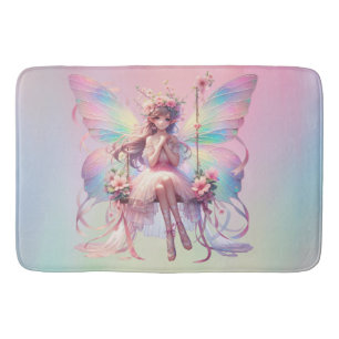 Tapis De Bain Pastel Ballerina Fairy Princess Girls