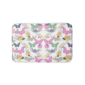 Tapis de bain Pastel Butterflies (Devant)