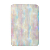 Tapis De Bain Pastel Colors Shimmering Iridescent Stripes Patter (Devant (Vertical))