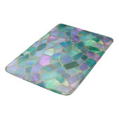 Tapis De Bain Pastel colors stained glass mosaic pattern (Angle)