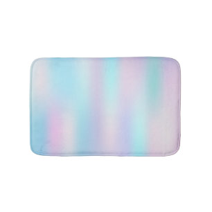 Tapis De Bain Pastel Colours Abstrait Arrière - plan d'iridescen