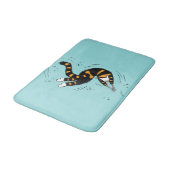 Tapis De Bain Pastel Goth Chat Skeleton (Angle)