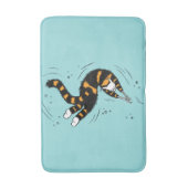 Tapis De Bain Pastel Goth Chat Skeleton (Devant (Vertical))