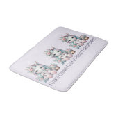 Tapis De Bain Pastel Kawaii Unicorn Doll with Flower Basket (Angle)