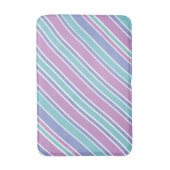 Tapis De Bain Pastel Motif rayé (Devant (Vertical))