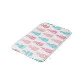 Tapis De Bain Pastel Pineapples (Angle)