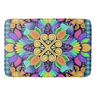 Tapis De Bain Pastel Rainbow