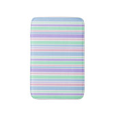 Tapis De Bain Pastel Stripes Mat (Devant (Vertical))